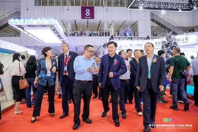 CIBF2023深圳國際展領(lǐng)導巡館精彩瞬間